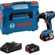 Акумулаторен винтоверт Bosch GSR 18V-65, батерии 2x5Ah, зарядно и L-Boxx